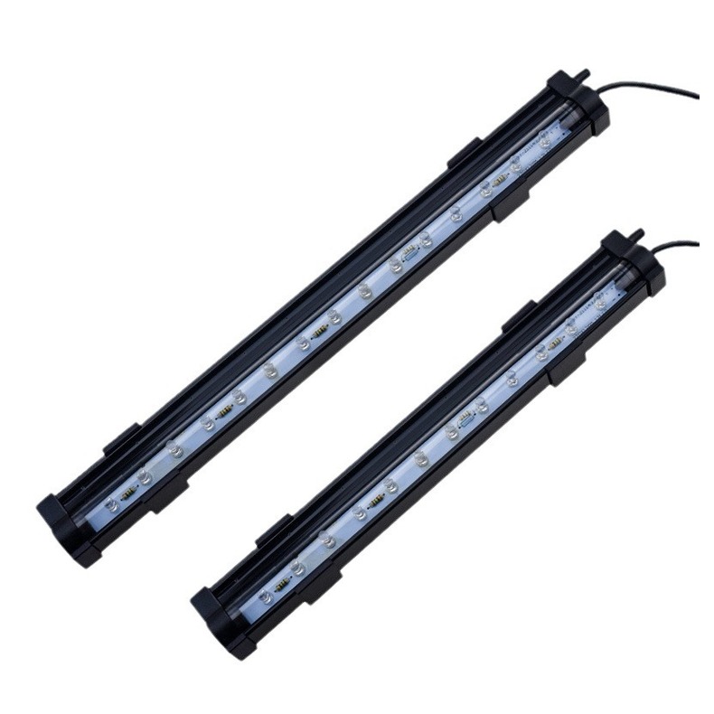 LED Bubble Light Aquarium 7-Color Remote Control Submersible Lamp Waterproof Fish Tank Light